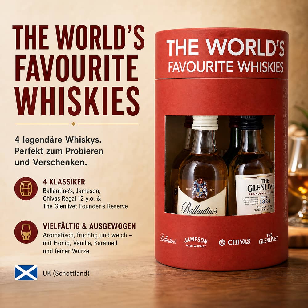 Chivas Brothers The world`s favourite whiskies 0,20 Liter/ 40.0% vol Produktbild