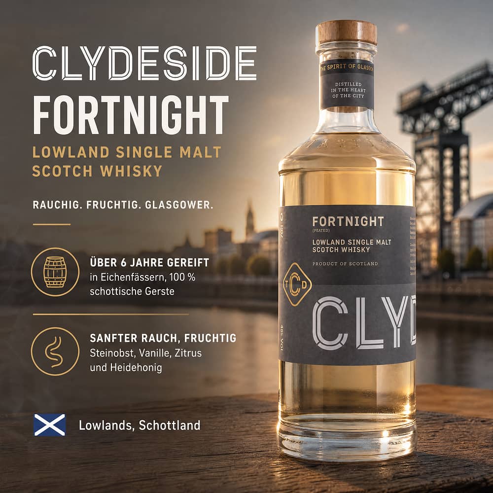 Clydeside Fortnight 0,70 Liter/ 46.0% vol Produktbild