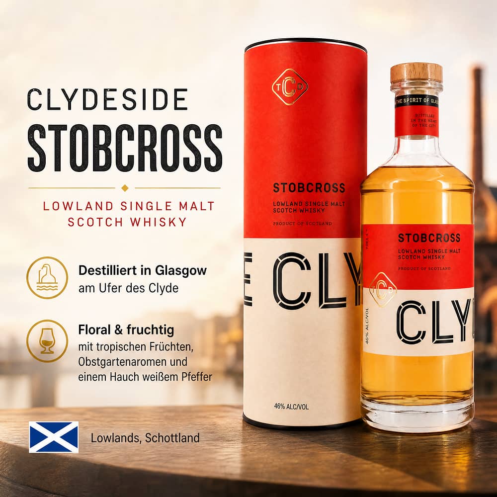 Clydeside Stobcross 0,70 Liter/ 46.0% vol Produktbild