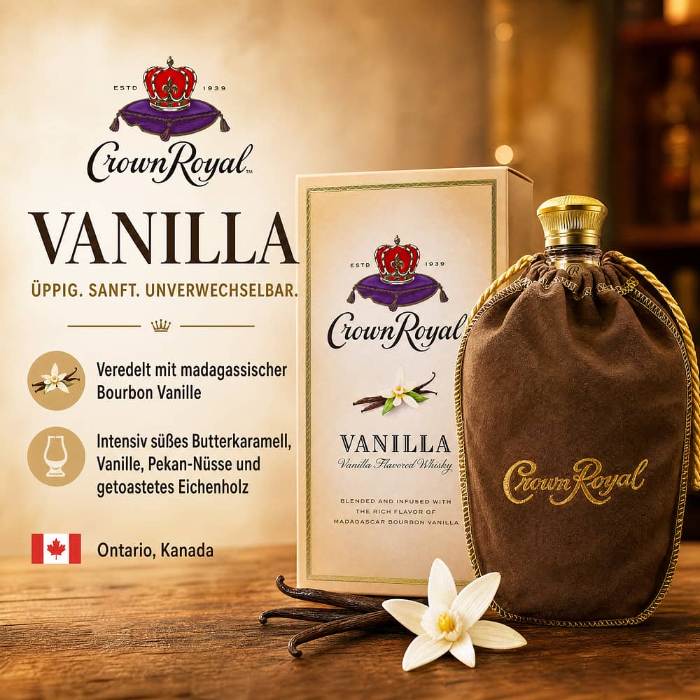 Crown Royal Vanilla 1 Liter/ 35.0% vol Produktbild