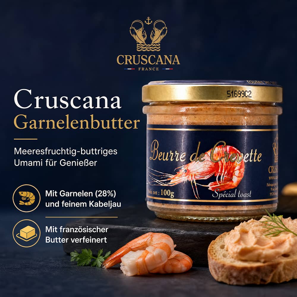 Cruscana Garnelenbutter 100 Gramm Produktbild