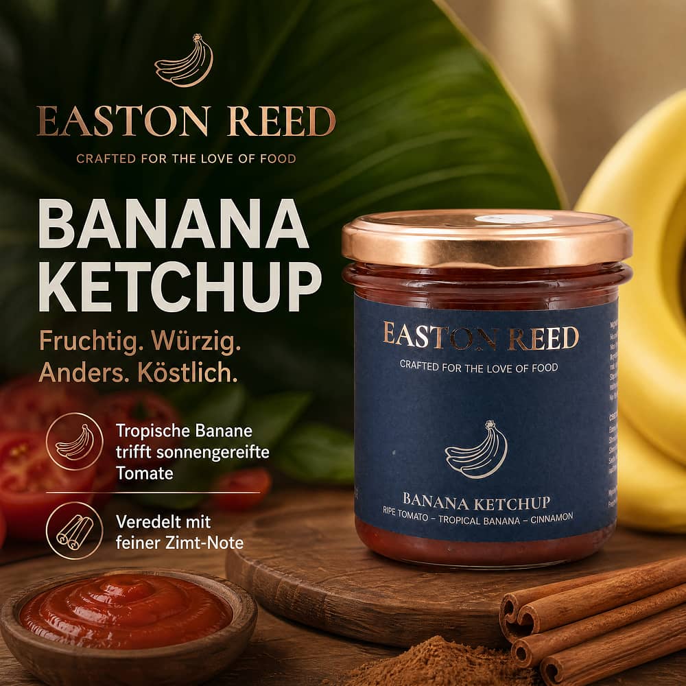 EASTON REED Banana Ketchup 0,280 Liter Produktbild