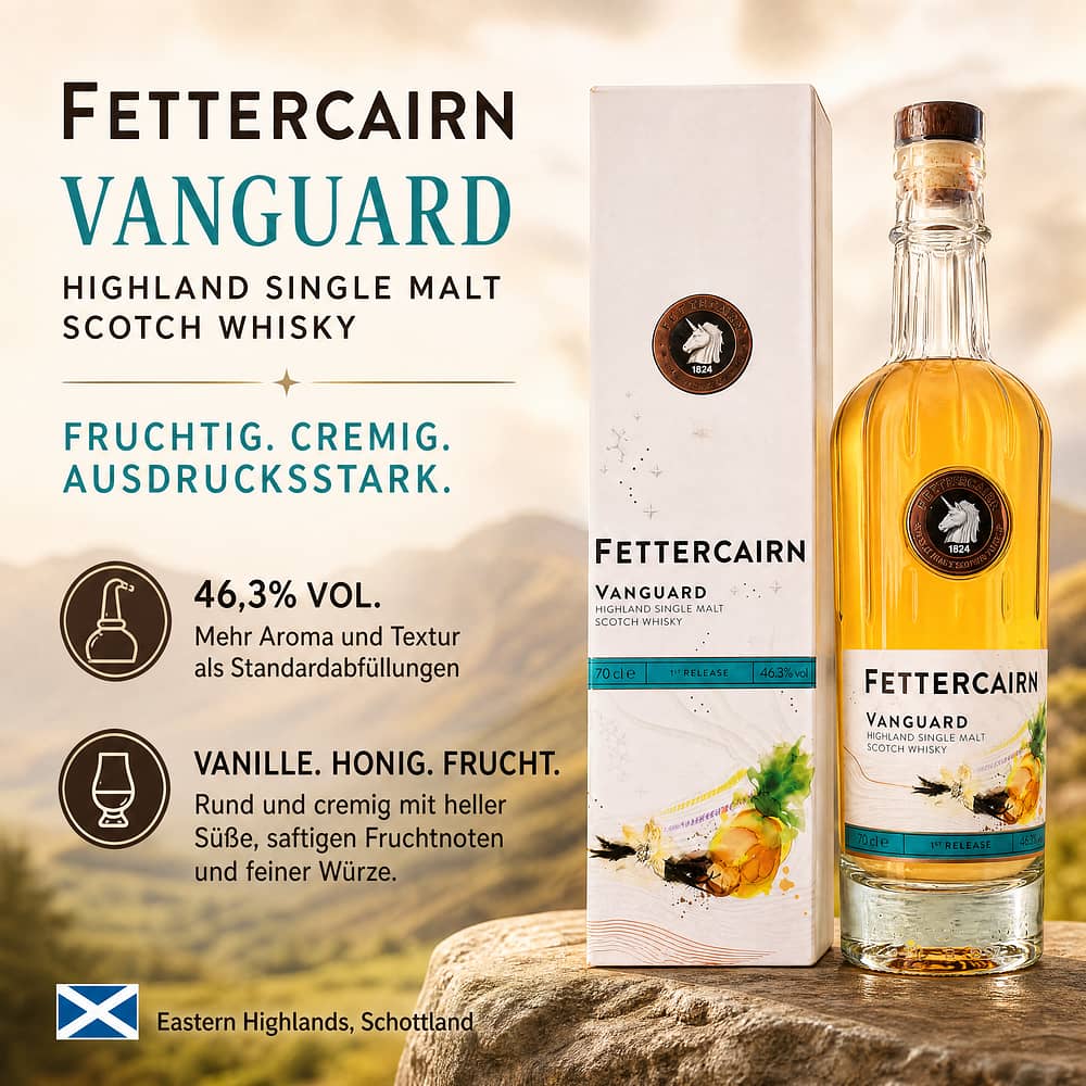 Fettercairn Vanguard 0,70 Liter/ 46.3% vol Produktbild
