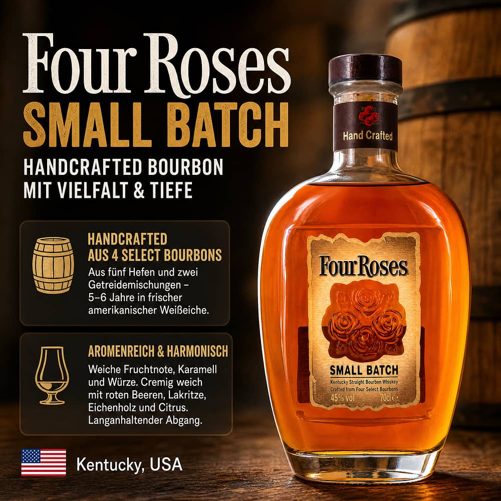 Four Roses Small Batch 0,70 Liter/ 45.0% vol Produktbild
