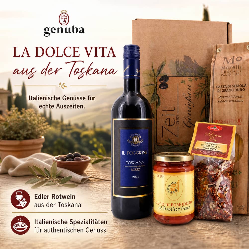 genuba La Dolce Vita aus der Toskana 0,70 Liter/ 13.0% vol Produktbild
