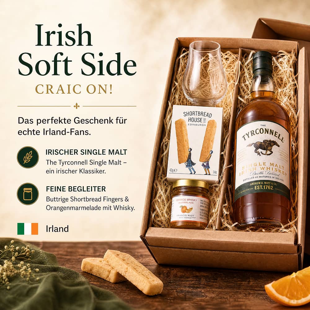 genuba Präsent "Irish Soft Side" 0,70 Liter/ 43.0% vol Produktbild