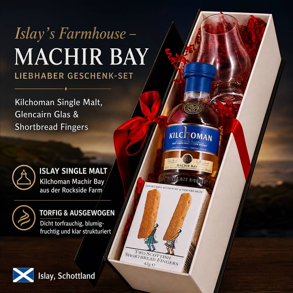 genuba Präsent "Islay`s Farmhouse - Machir Bay" 0,20 Liter/ 46.0% vol Produktbild