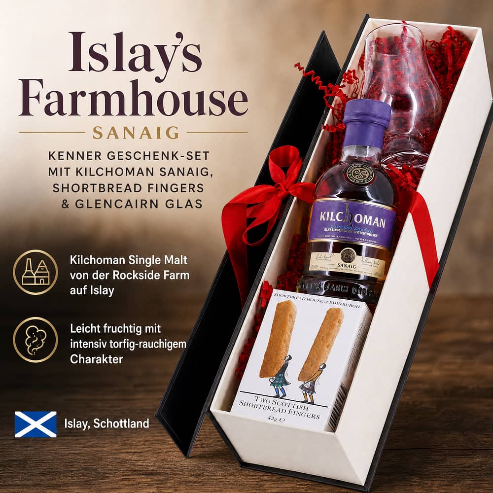 genuba Präsent "Islay`s Farmhouse - Sanaig" 0,20 Liter/ 46.0% vol Produktbild