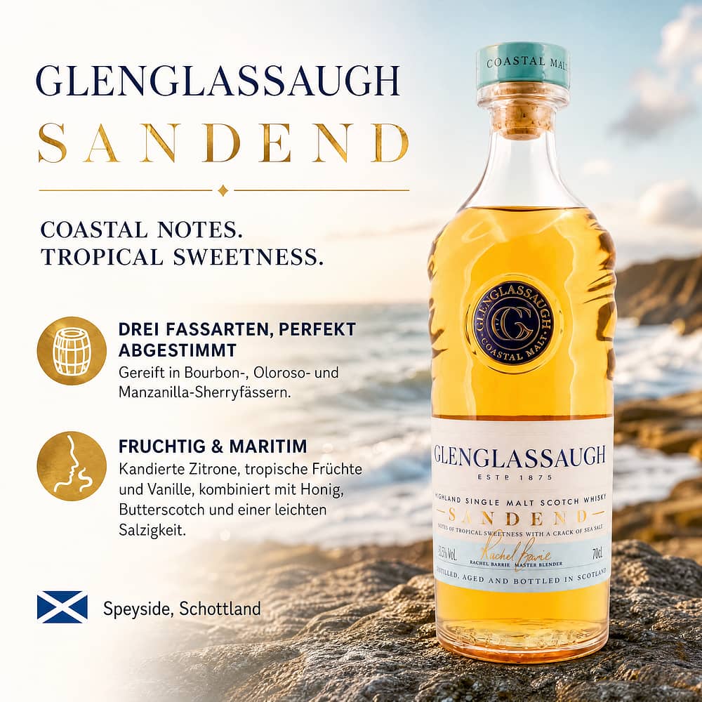 Glenglassaugh Sandend 0,70 Liter/ 50.5% vol Produktbild