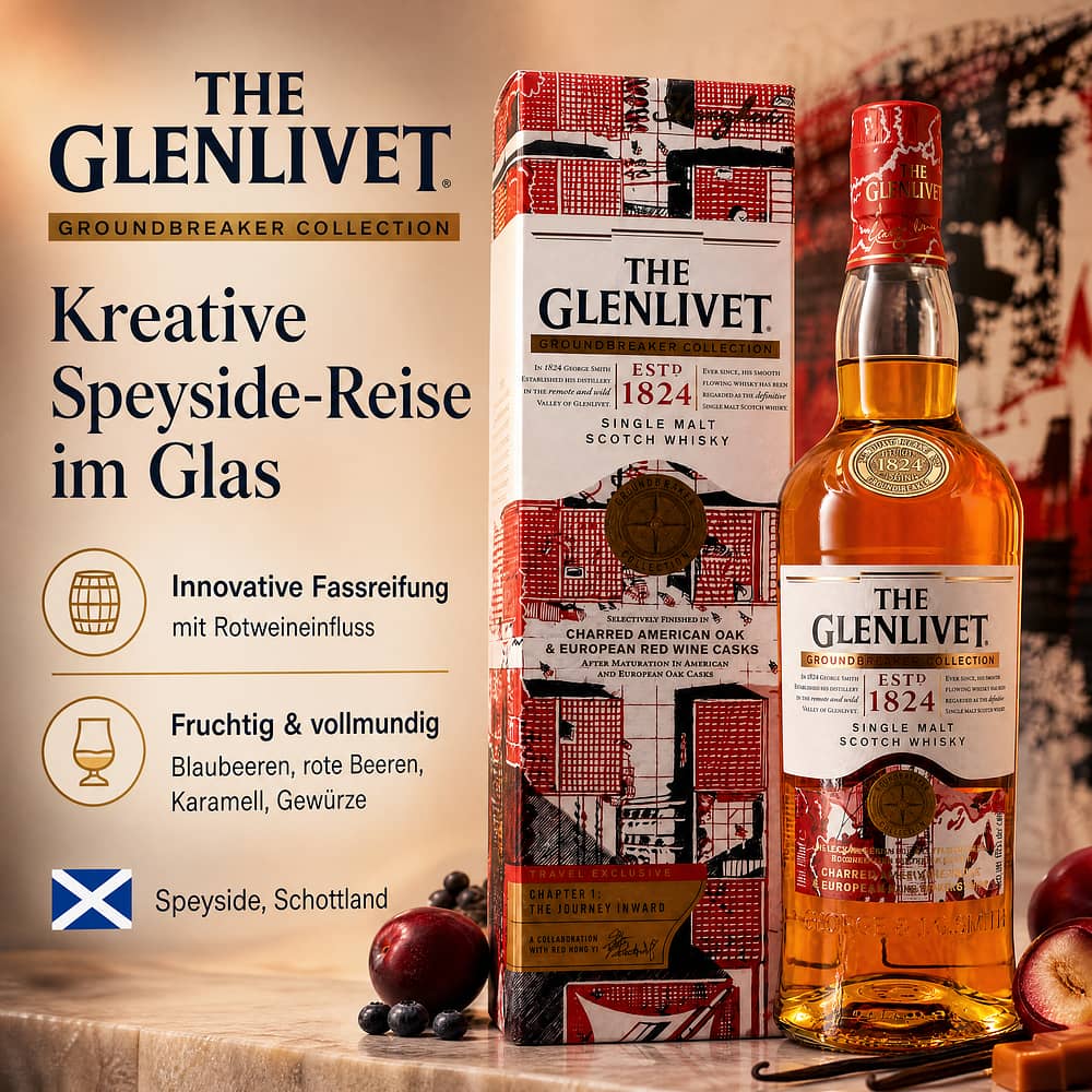Glenlivet Groundbreaker Collection 0,70 Liter/ 40.0% vol Produktbild