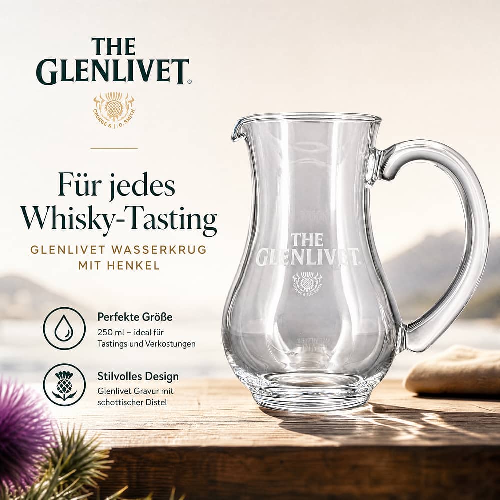 Glenlivet Wasserkrug mit Henkel 1 Stück Produktbild