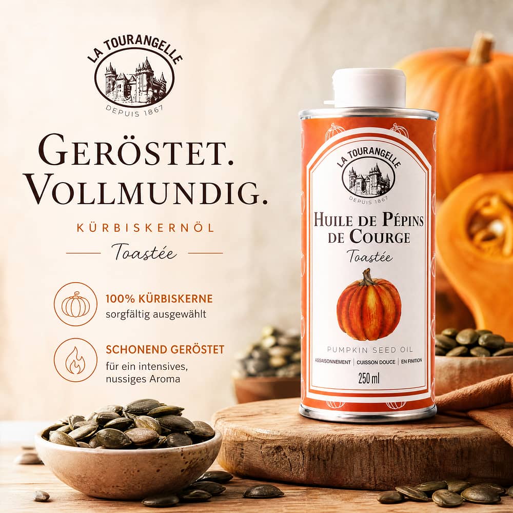 Huilerie Croix Verte Kürbiskernöl 0,250 Liter Produktbild