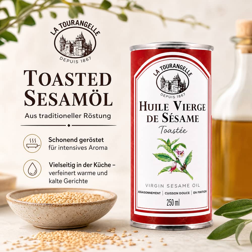Huilerie Croix Verte Sesamöl 0,250 Liter Produktbild