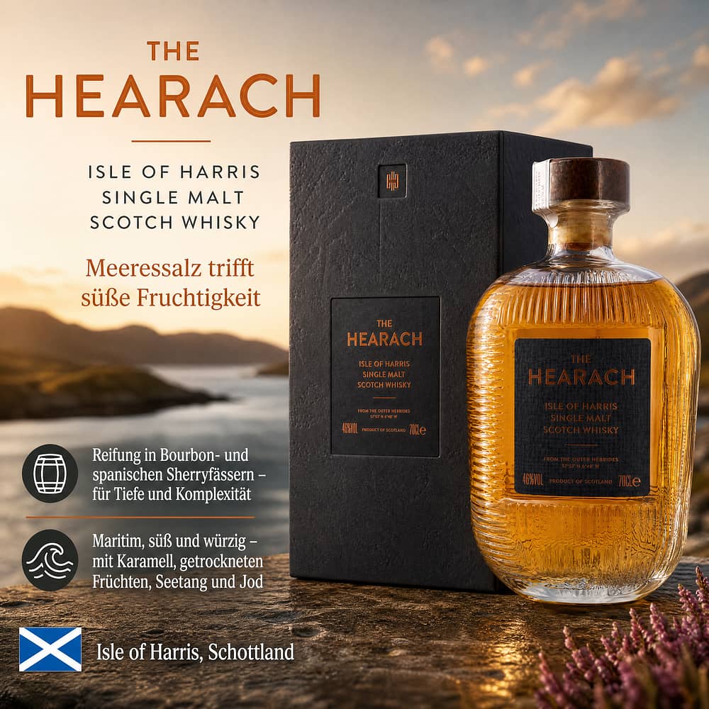 Isle of Harris The Hearach 0,70 Liter/ 46.0% vol Produktbild