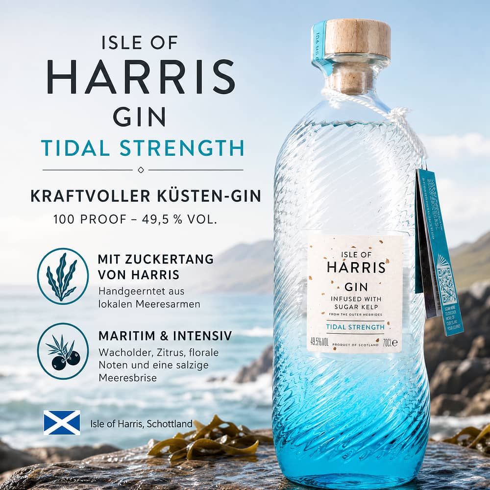 Isle of Harris Tidal Strength 0,70 Liter/ 49.5% vol Produktbild