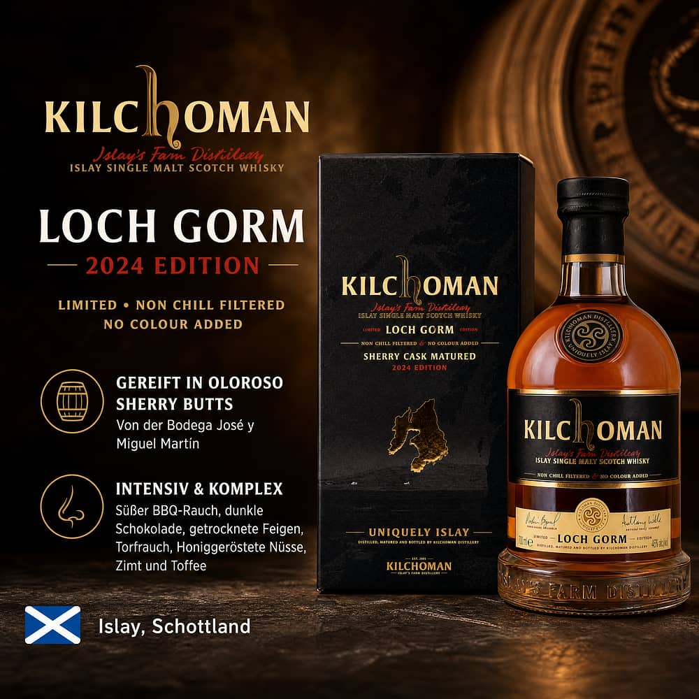 Kilchoman Loch Gorm 2024 0,70 Liter/ 46.0% vol Produktbild