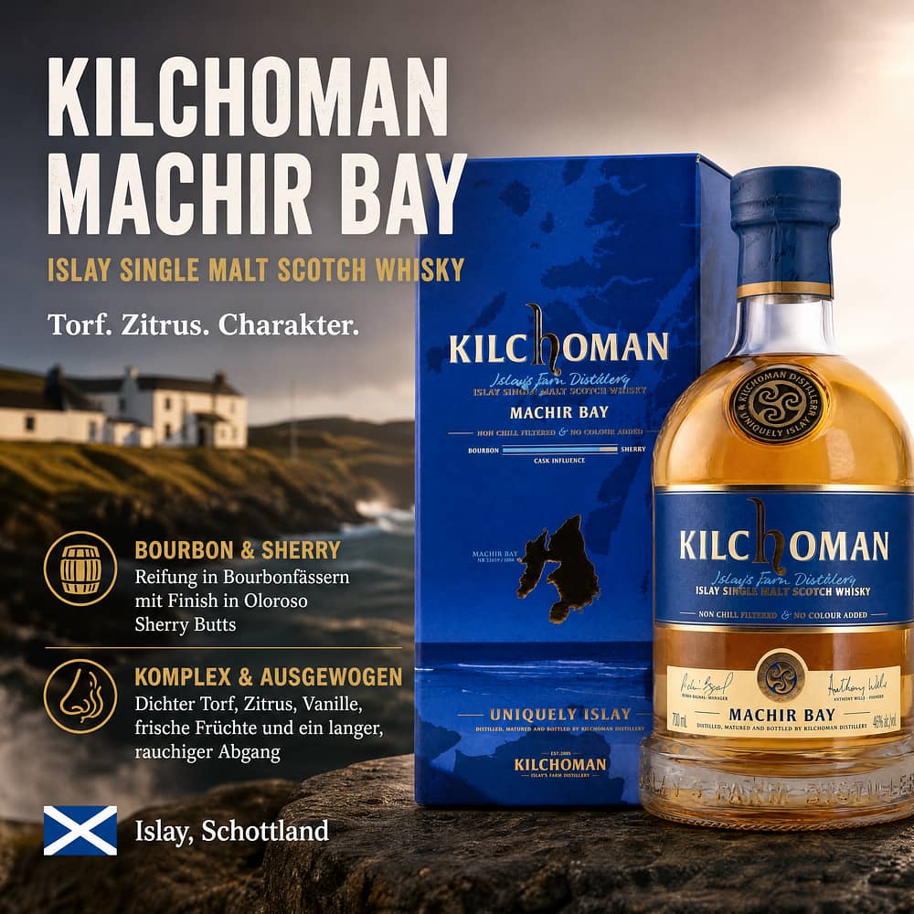 Kilchoman Machir Bay 0,70 Liter/ 46.0% vol Produktbild