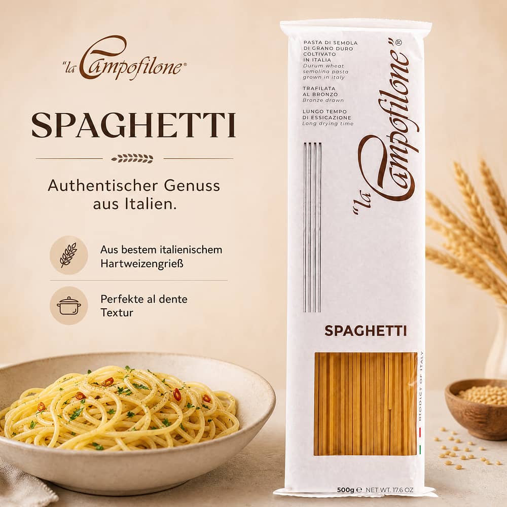 La Campofilone Spaghetti 500 Gramm Produktbild