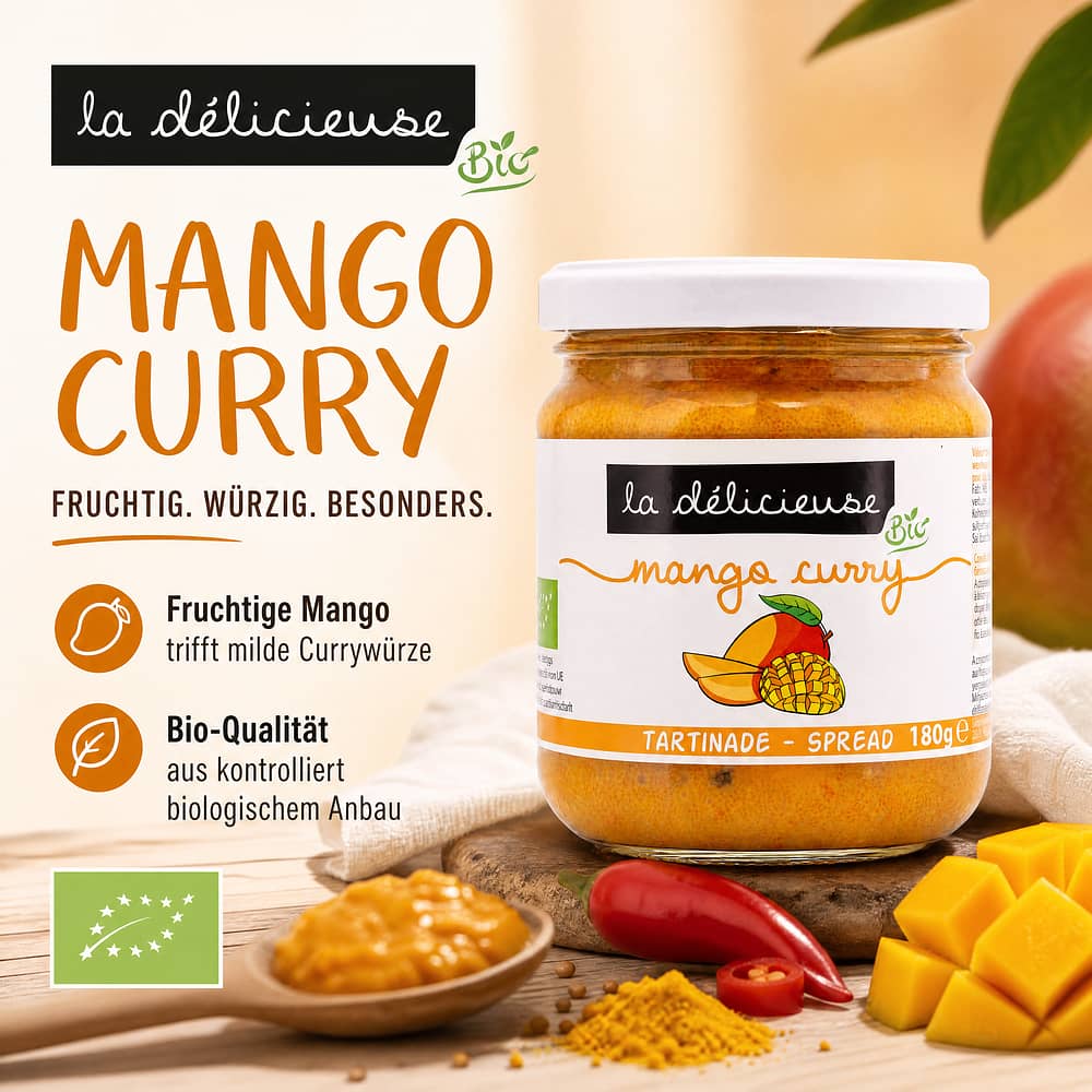 La Délicieuse Paprika & Chili Aufstrich BIO 180 Gramm Produktbild
