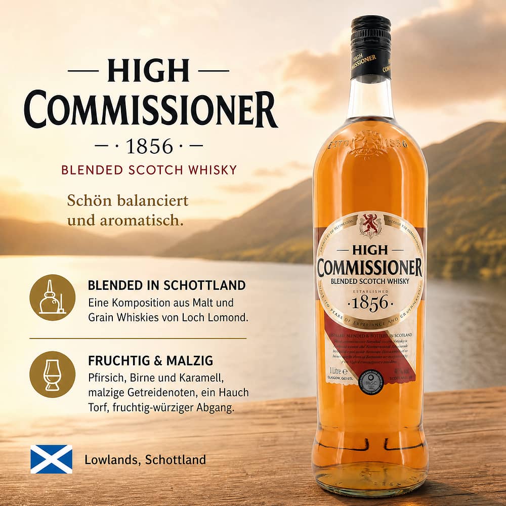 Loch Lomond High Commissioner Literflasche 1 Liter/ 43.0% vol Produktbild