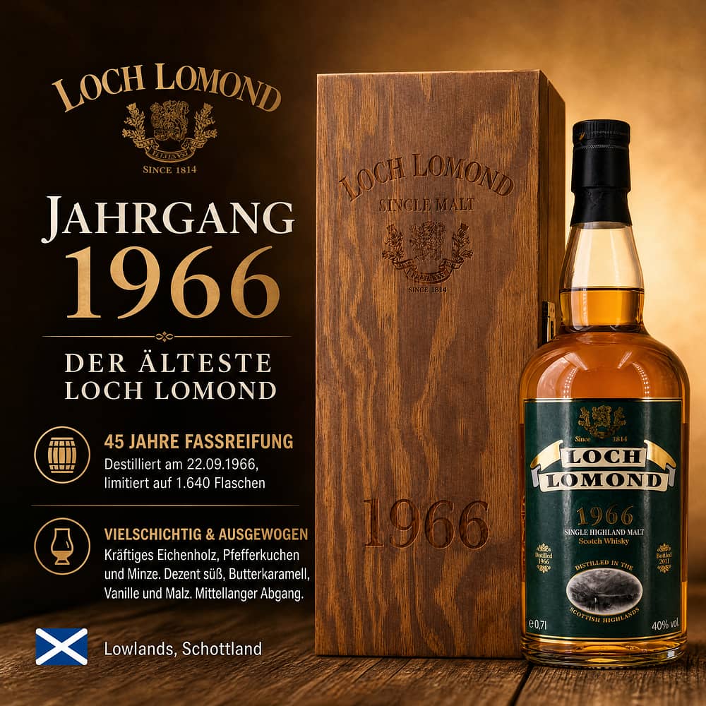 Loch Lomond Jahrgang 1966 0,70 Liter/ 40.0% vol Produktbild