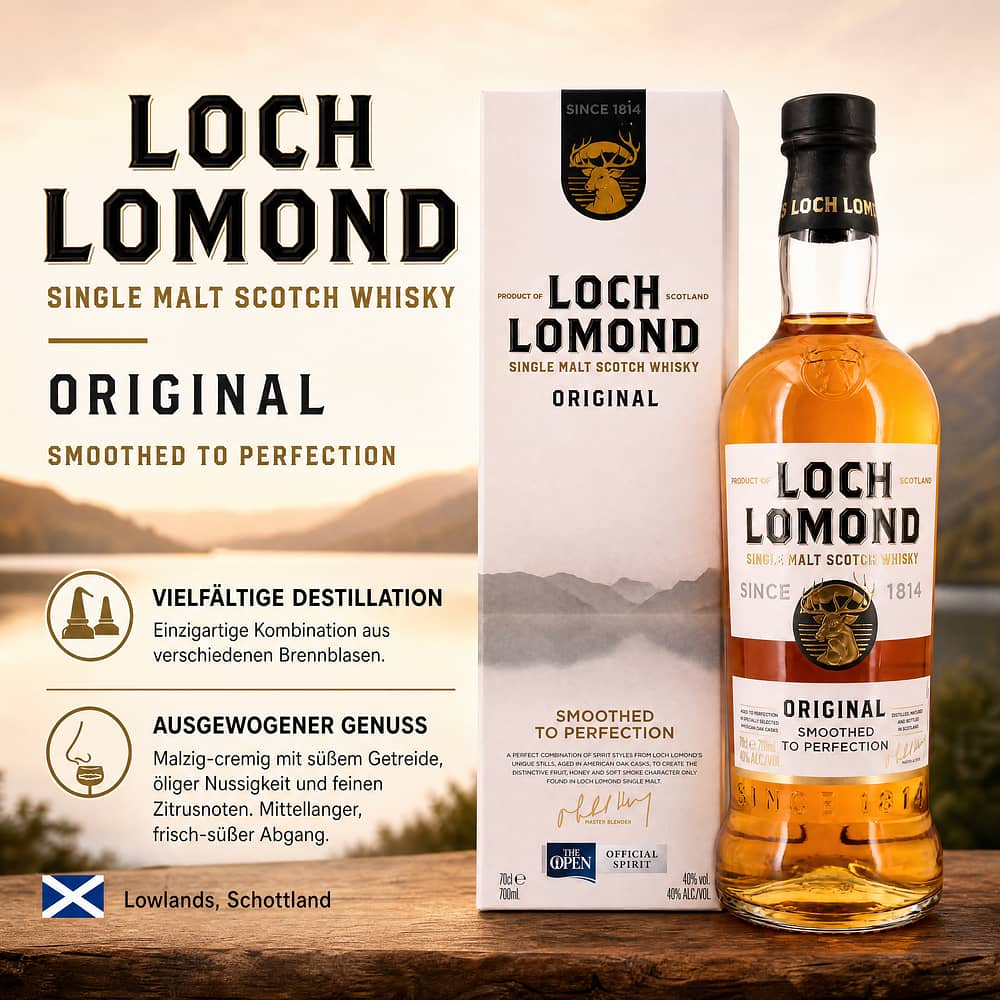 Loch Lomond Single Malt 0,70 Liter/ 40.0% vol Produktbild