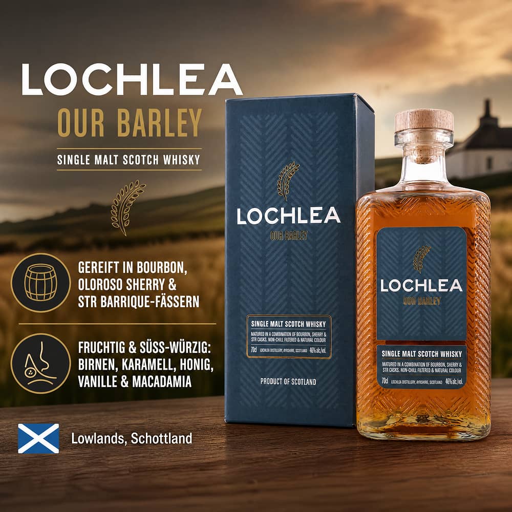 Lochlea Our Barley 0,70 Liter/ 46.0% vol Produktbild