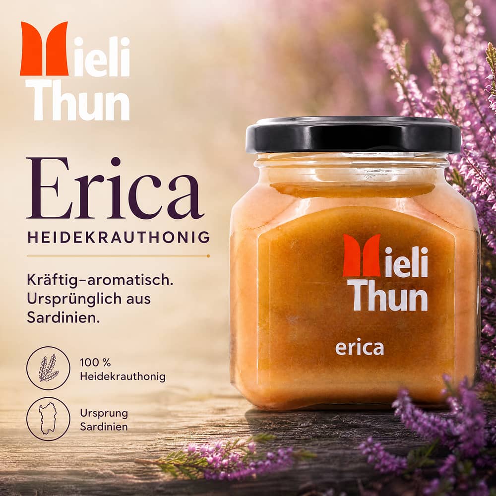 Mieli Thun Erica Heidekrauthonig 250 Gramm Produktbild
