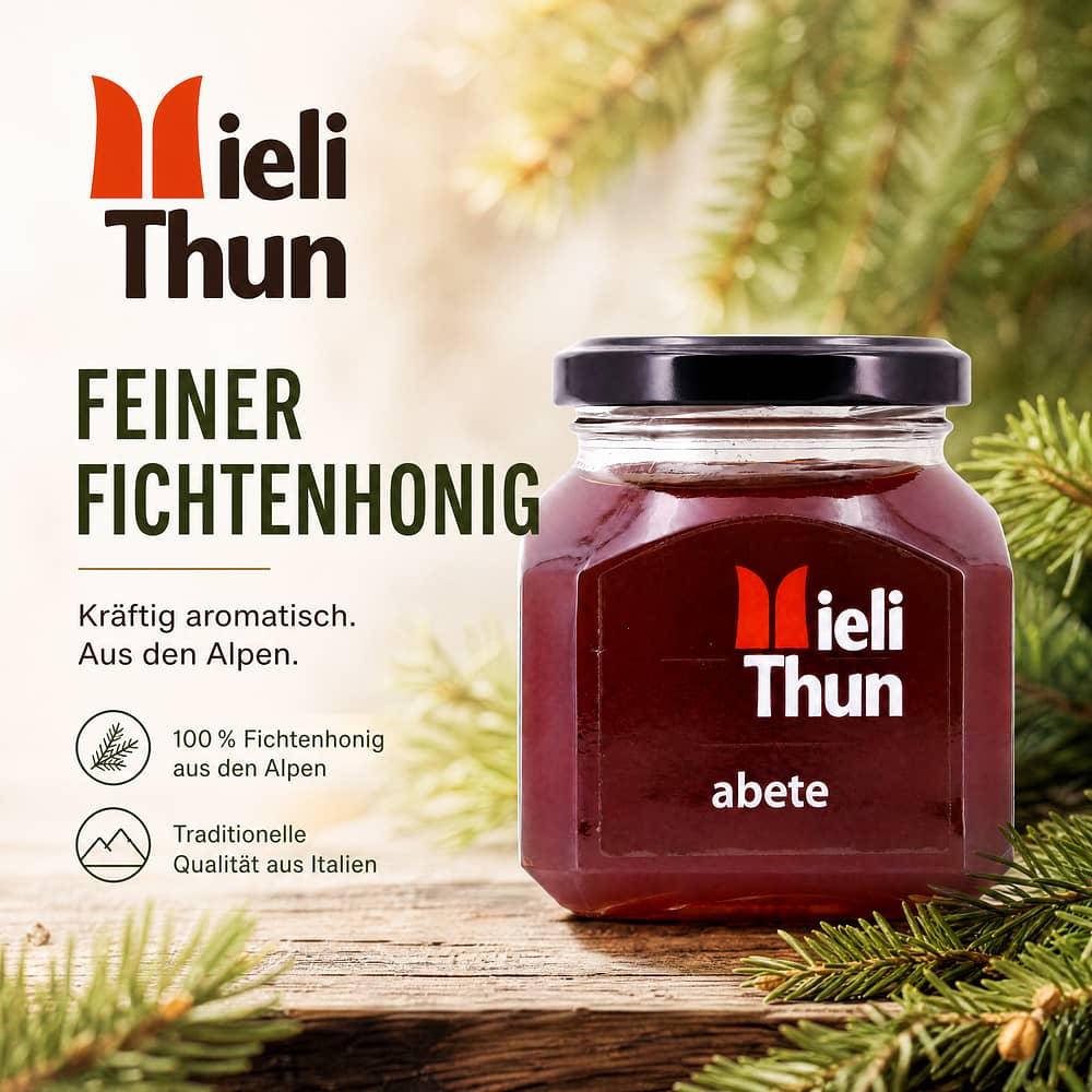 Mieli Thun Melata d`Abete Fichtenhonig 250 Gramm Produktbild