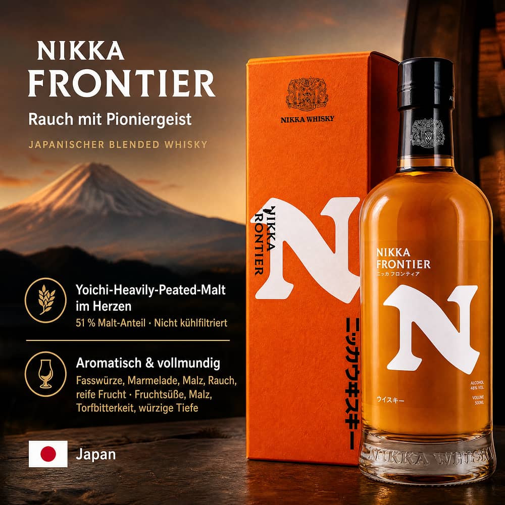 Nikka Frontier 0,50 Liter/ 48.0% vol Produktbild