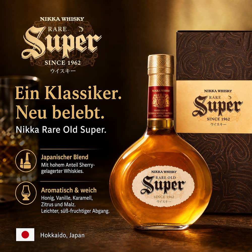 Nikka Rare Old Super 0,70 Liter/ 43.0% vol Produktbild