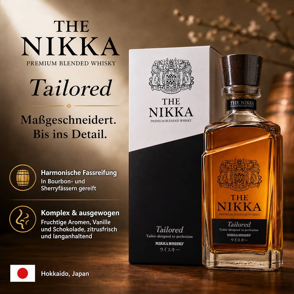 Nikka Tailored 0,70 Liter/ 43.0% vol Produktbild