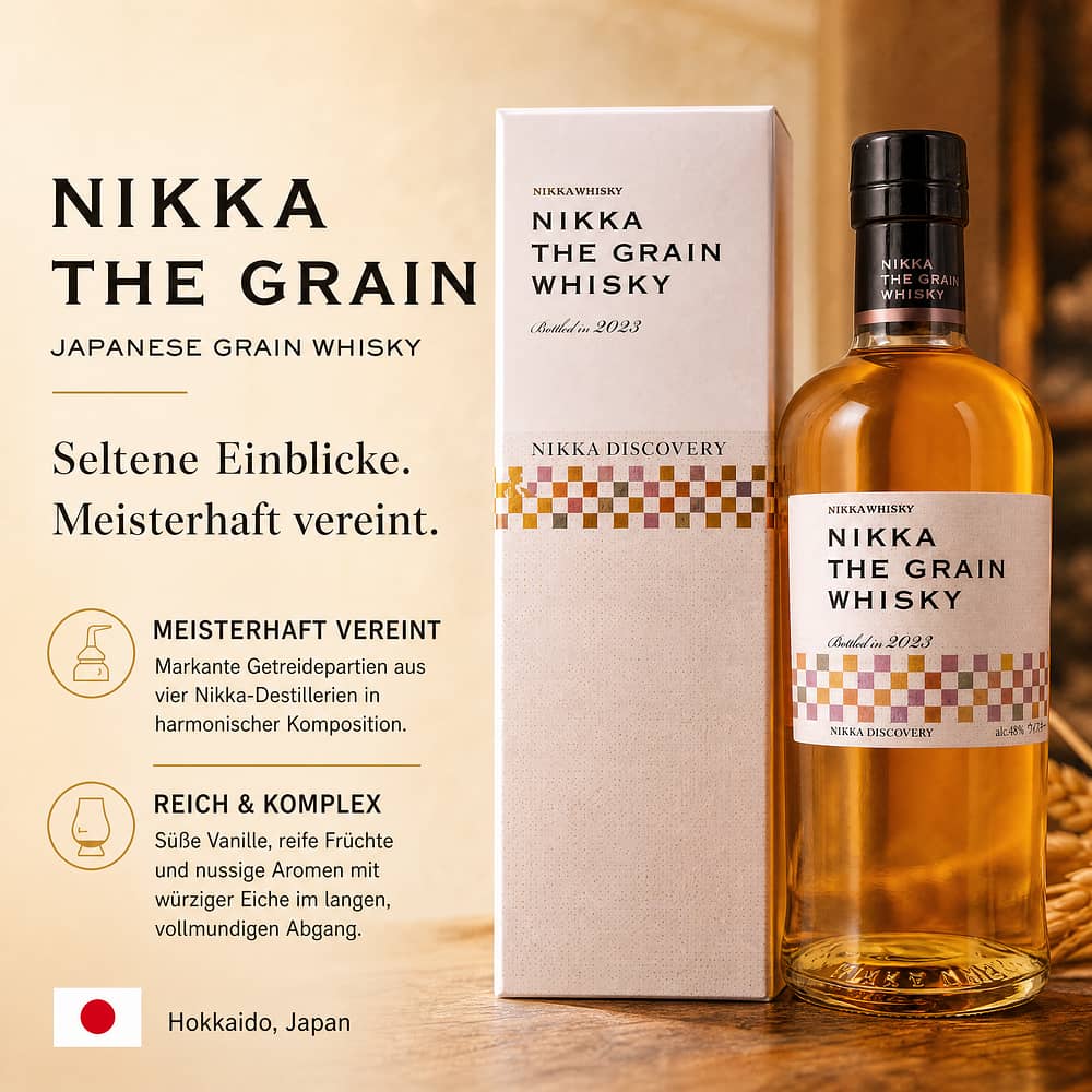 Nikka The Grain 0,70 Liter/ 48.0% vol Produktbild