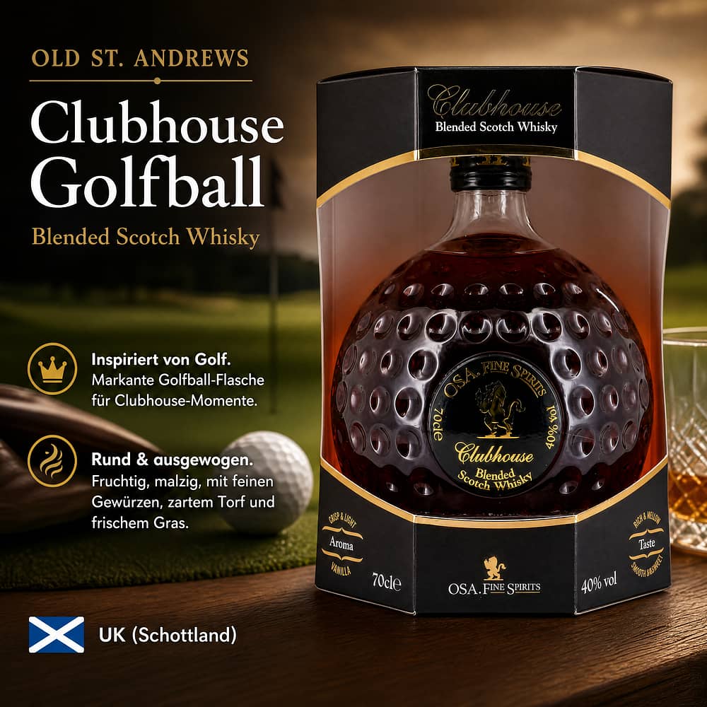 Old St. Andrews Clubhouse Golfball 0,70 Liter/ 40.0% vol Produktbild