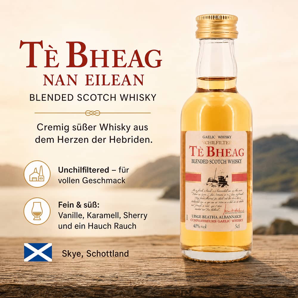 Praban Na Linne Té Bheag Nan Eilean Miniatur 0,050 Liter/ 40.0% vol Produktbild