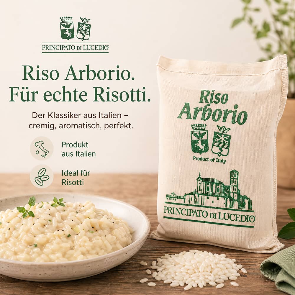 Principato Di Lucedio Riso Arborio Risotti Reis 500 Gramm Produktbild
