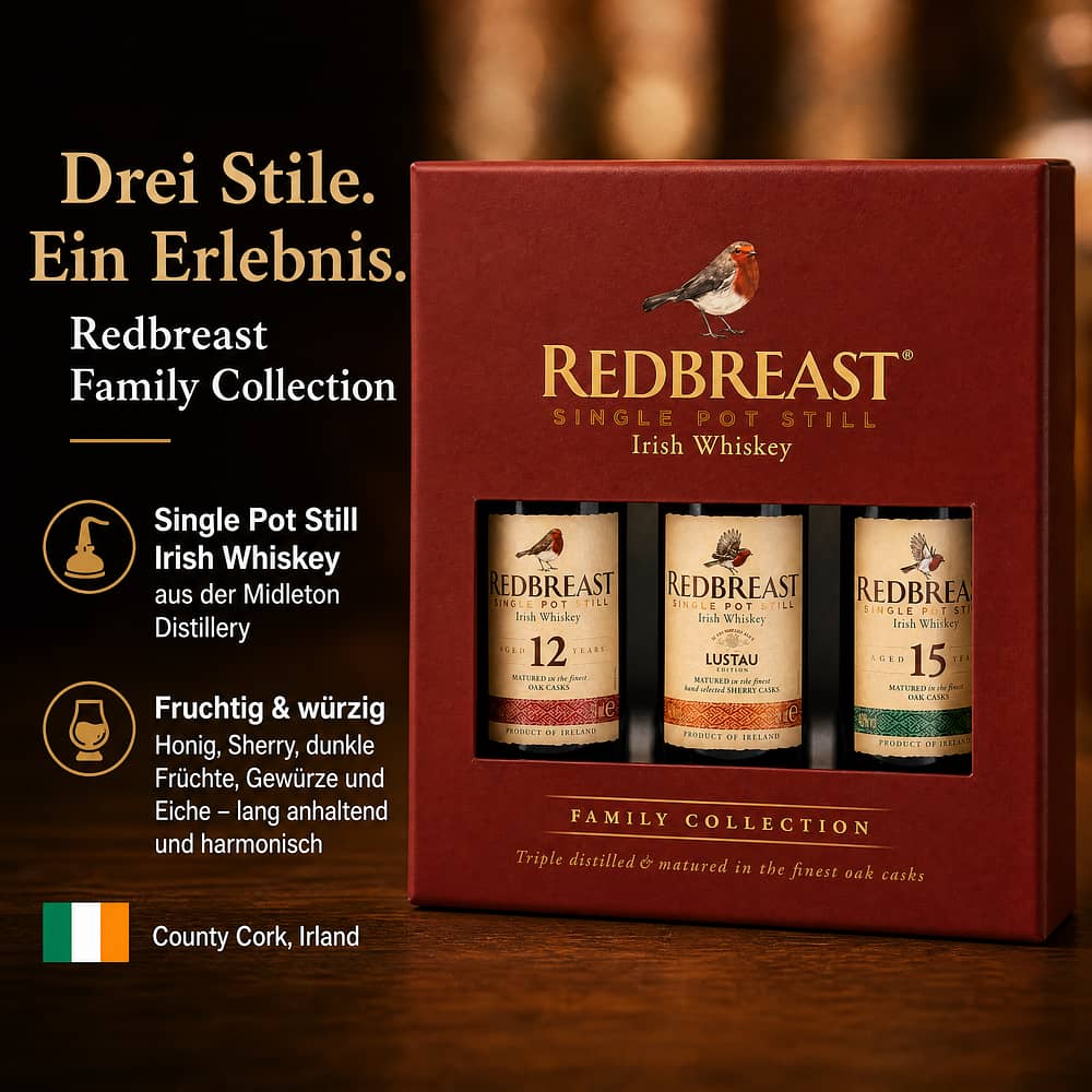 Redbreast Family Collection 0,150 Liter/ 44.0% vol Produktbild
