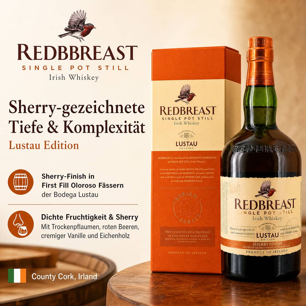 Redbreast Lustau Edition 0,70 Liter/ 46.0% vol Produktbild