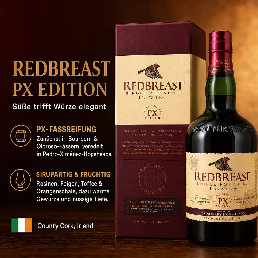 Redbreast PX Edition 0,70 Liter/ 46.0% vol Produktbild