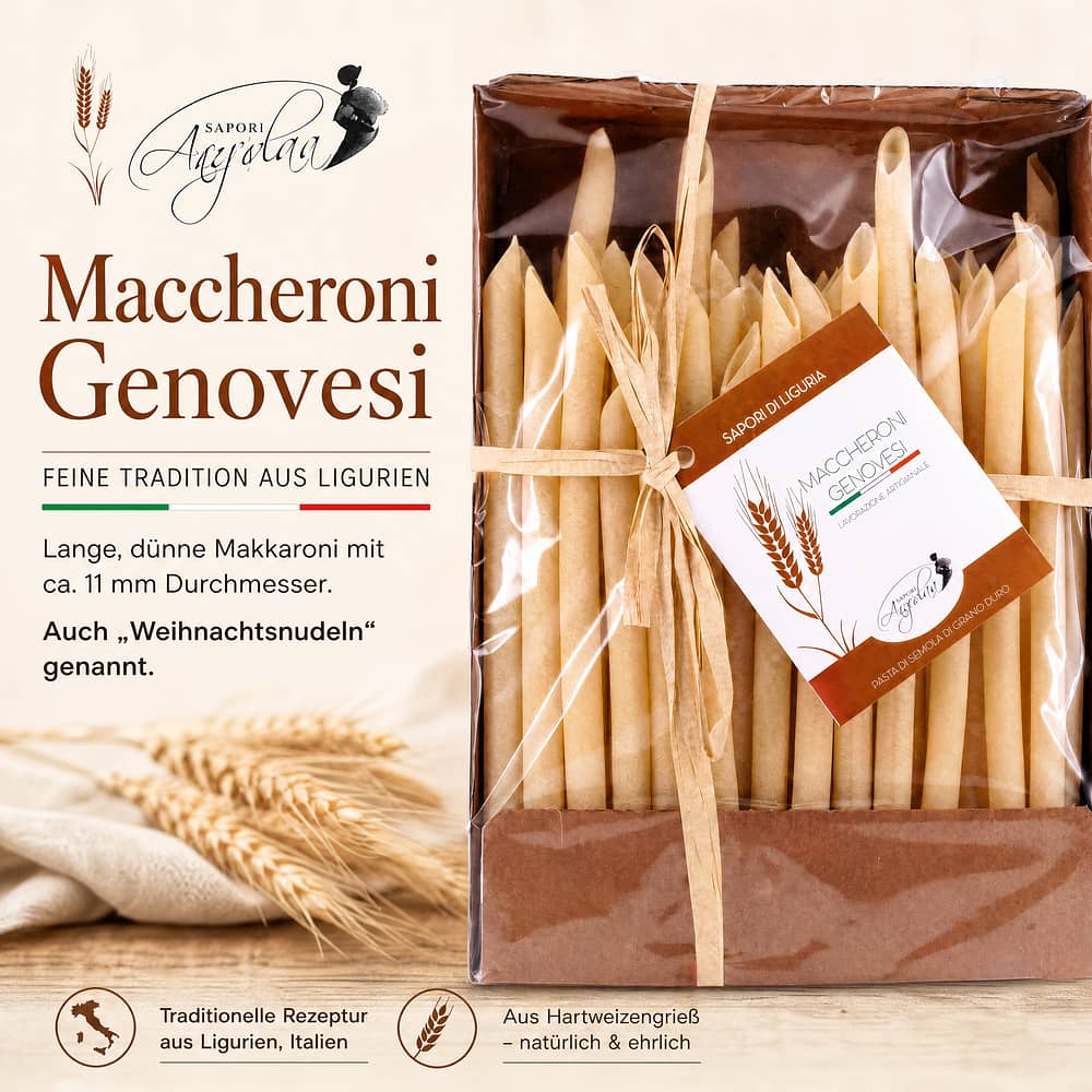 Sapori dell'Arca Maccheroni Genovesi Makkaroni 500 Gramm Produktbild