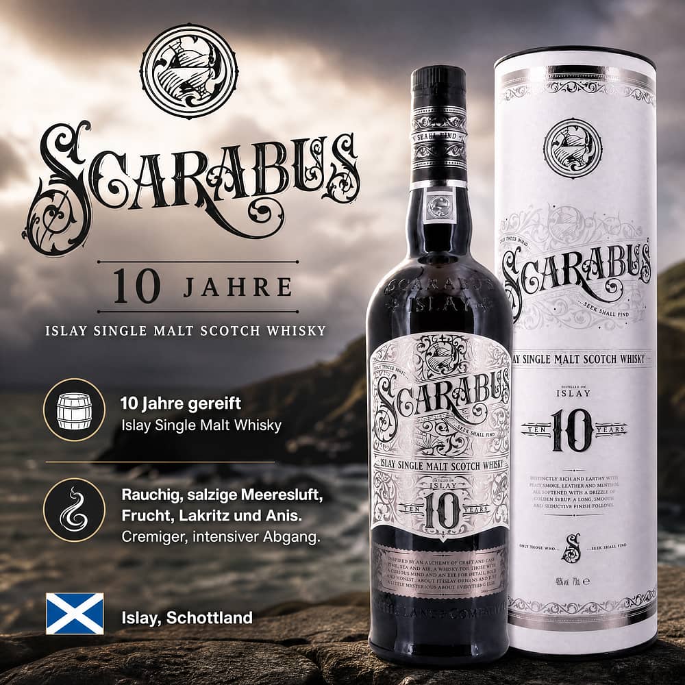 Scarabus 10 Jahre 0,70 Liter/ 46.0% vol Produktbild