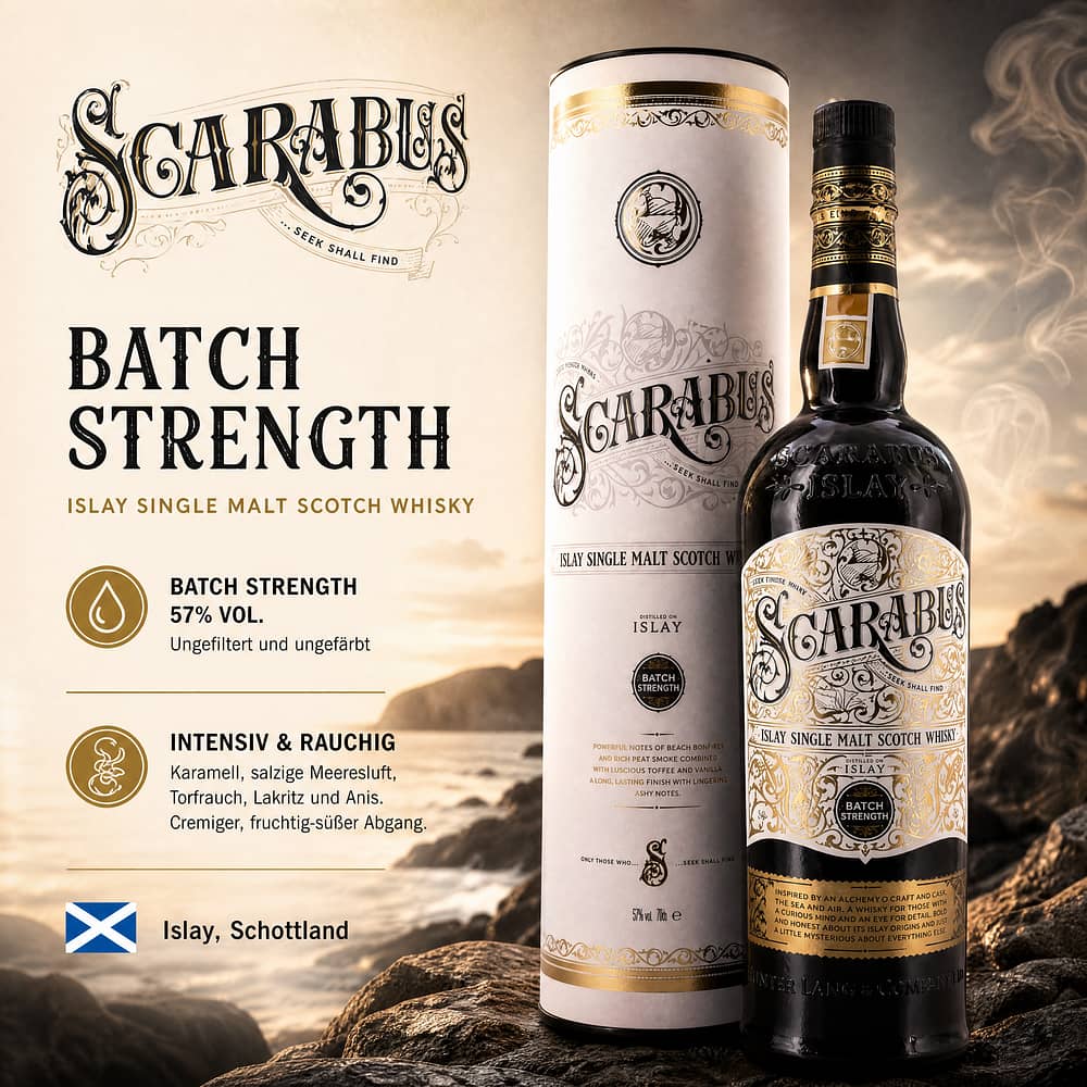 Scarabus Batch Strength 0,70 Liter/ 57.0% vol Produktbild