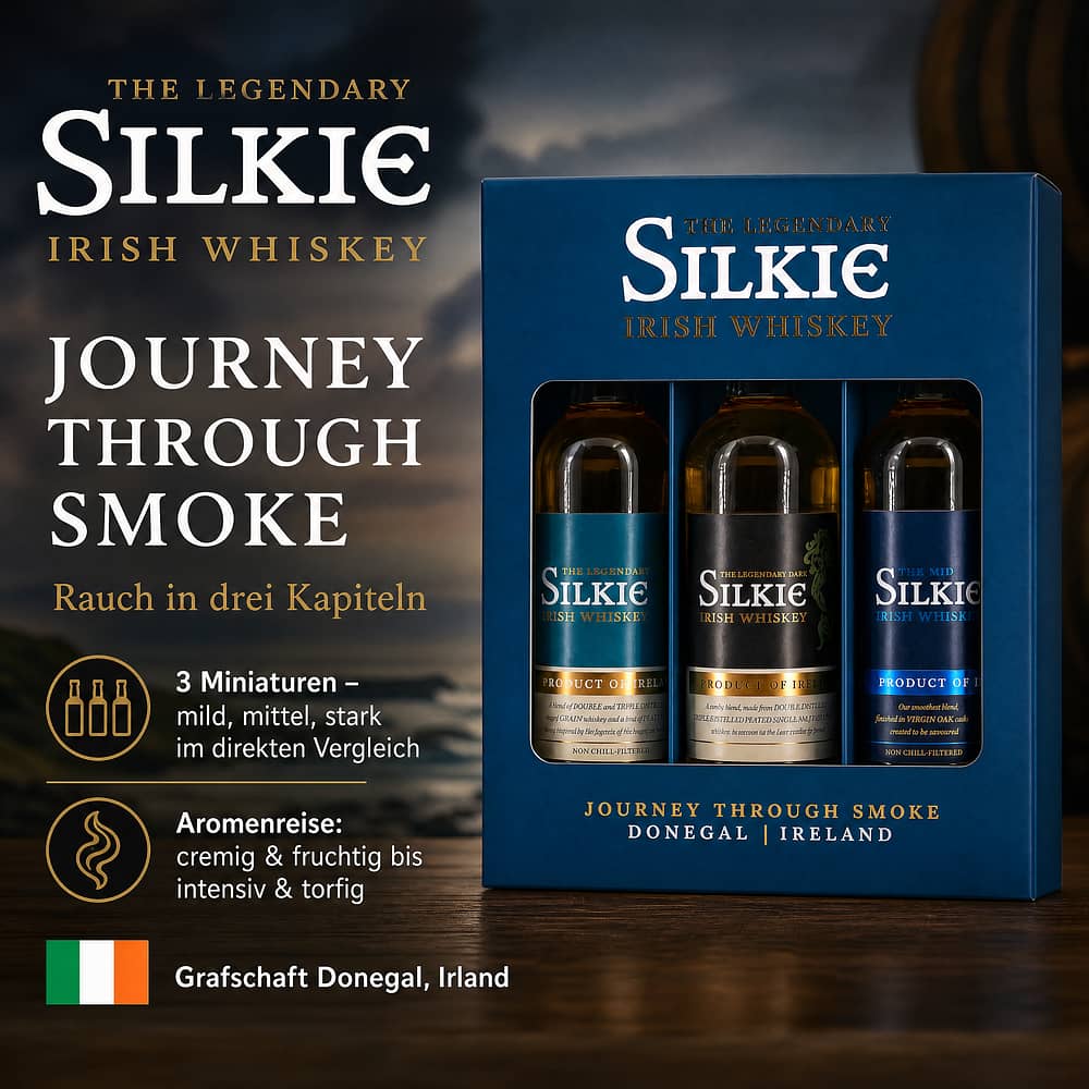 Silkie The Legendary Journey Through Smoke Miniature 0,150 Liter/ 46.0% vol Produktbild