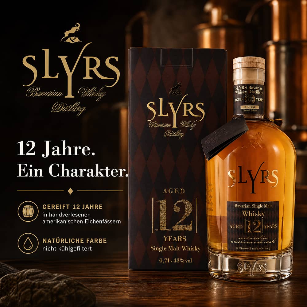 Slyrs 12 Jahre Edition 0,70 Liter/ 43.0% vol Produktbild