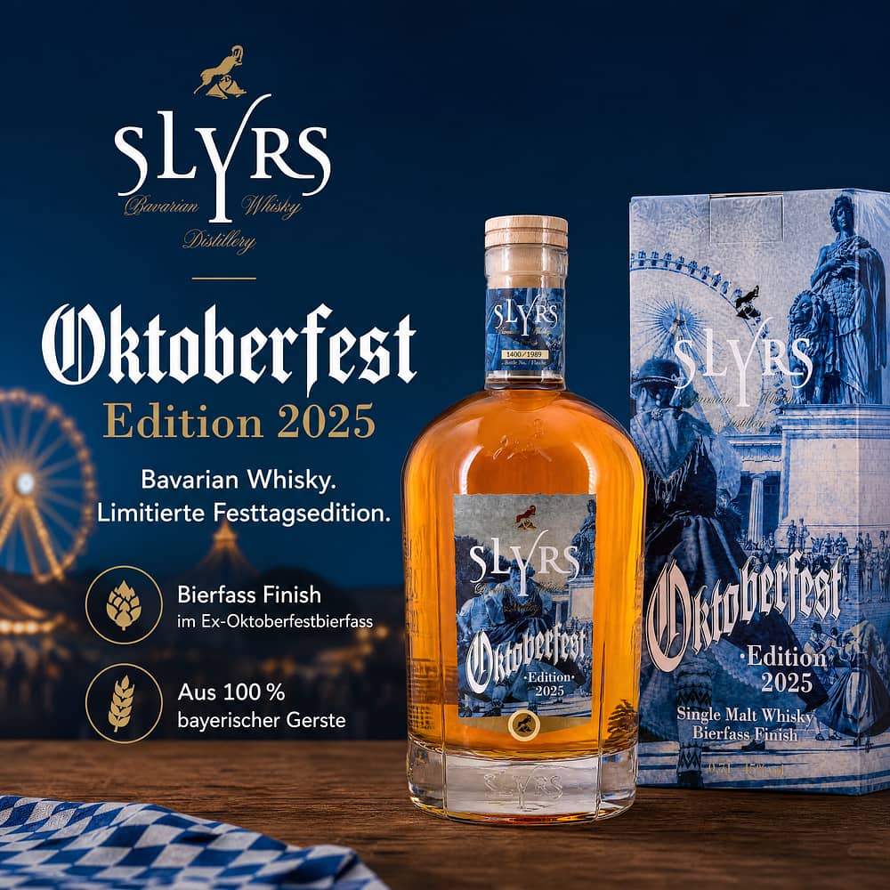 Slyrs Oktoberfest Edition 2025 0,70 Liter/ 45.0% vol Produktbild