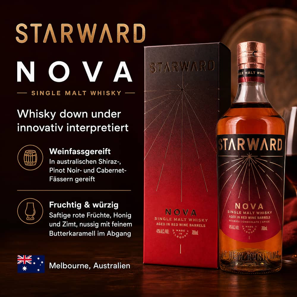 Starward Nova 0,70 Liter/ 41.0% vol Produktbild