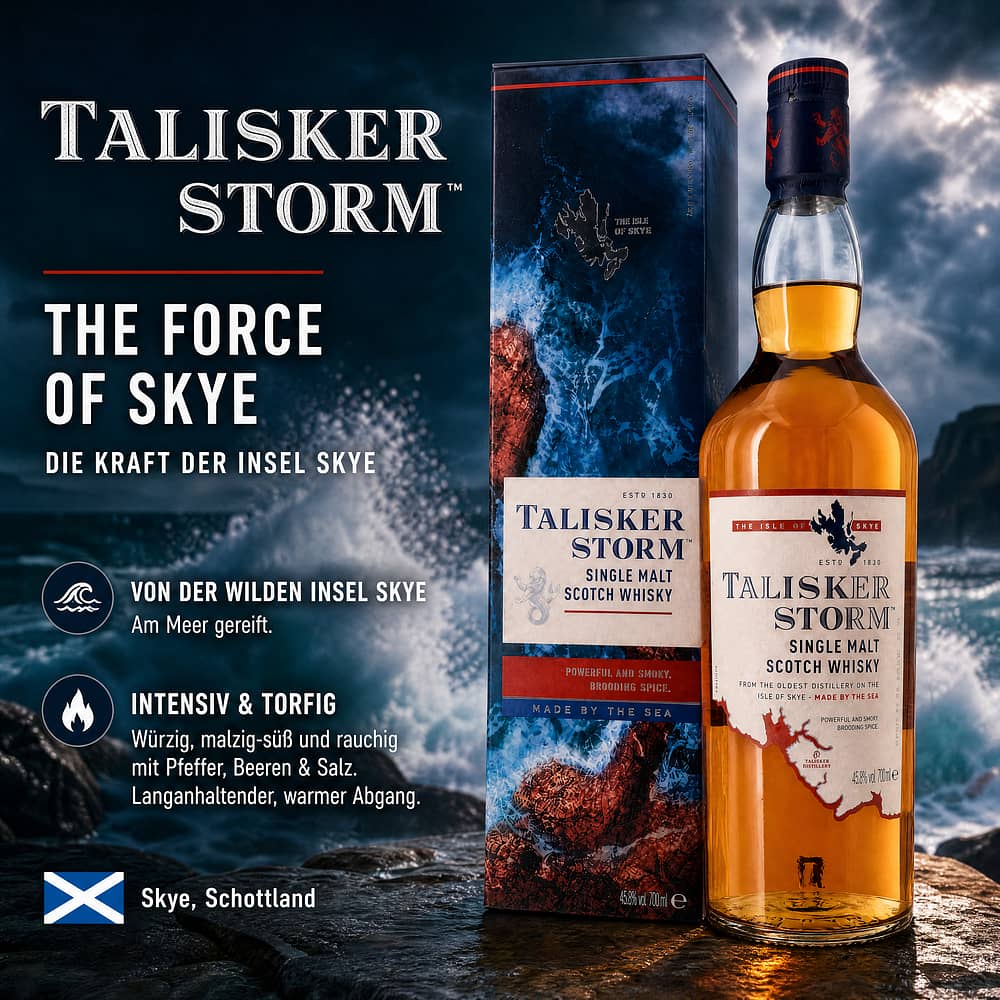 Talisker Storm 0,70 Liter/ 45.8% vol Produktbild