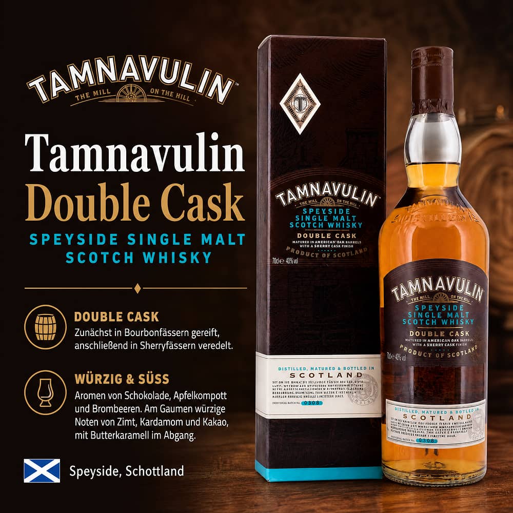 Tamnavulin Double Cask 0,70 Liter/ 40.0% vol Produktbild