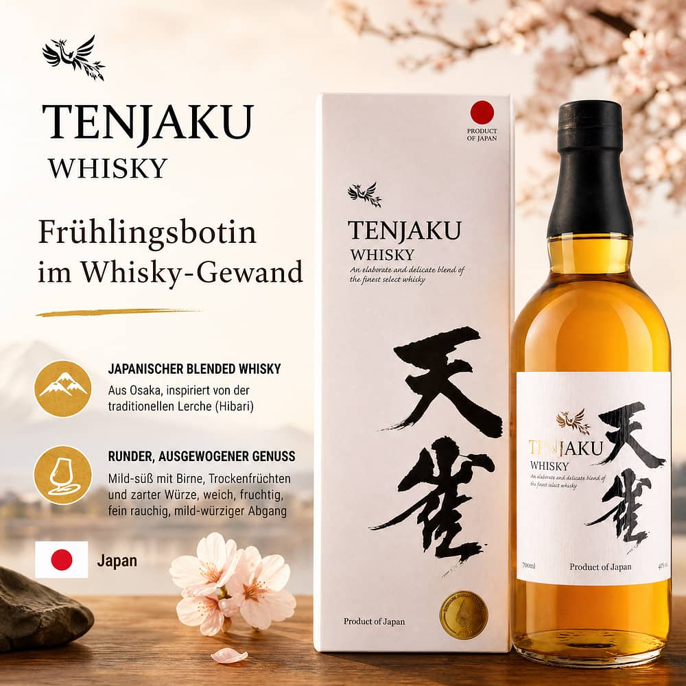 Tenjaku Blended Whisky 0,70 Liter/ 40.0% vol Produktbild