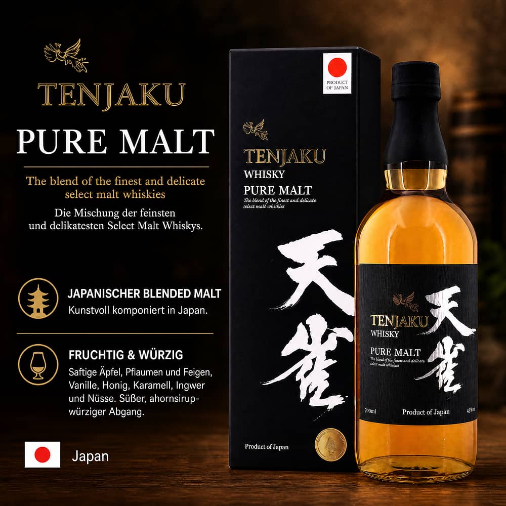 Tenjaku Pure Malt 0,70 Liter/ 43.0% vol Produktbild
